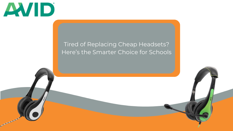 Tired of Replacing Cheap Headsets? Here’s the Smarter Choice for Schools