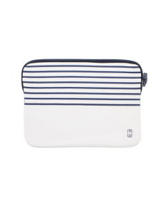 MW Basic Sleeve for MacBook Air White/Blue 13in