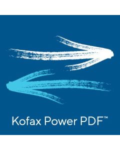 Nuance Kofax Power PDF 5 - Advanced Volume, Academic Level H 2,500-4,999 Users