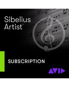 Avid Sibelius Artist 1-Year Subscription - NEW (9938-30098-00)