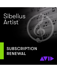 Avid Sibelius Artist Subscription - RENEWAL (9938-30132-00)