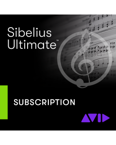 Avid Sibelius Ultimate Standalone 1-Year Subscription - Multiseat NEW LICENSE (9938-30093-00)