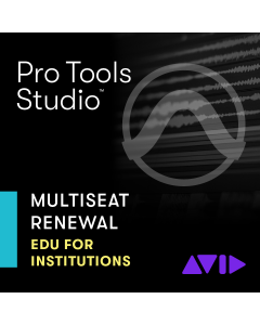 Avid Pro Tools Studio Multiseat License Paid Annually Subscription for EDU Institution Electronic Code - RENEWAL (9938-30201-00)