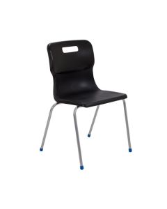 Titan 460 HIGH FOUR LEGGED TITAN CHAIR - BLACK