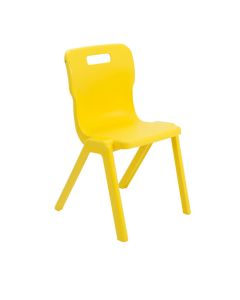 Titan 460 HIGH YELLOW TITAN ONE PIECE POLYPROPYLENE CHAIR