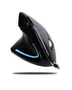 Z Adesso Left Handed Vertical Ergonomic E9 Optical  Mouse