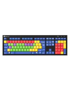 Logickeyboard Kids Learning keyboard NERO PC UK Keyboard