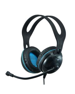Andrea EDU-455 Over Ear Stereo Computer Headset with Twin 3.5mm Jack Plugs