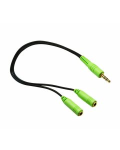 Andrea Y-100 Green Splitter Cable