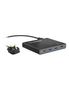 J5Create JCDP392-FN 90W Built in USB-C Travel Dock - UK