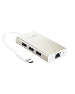 J5Create JCH471-N USB-C Multi-Adapter Gigabit Ethernet / USB 3.1 Hub