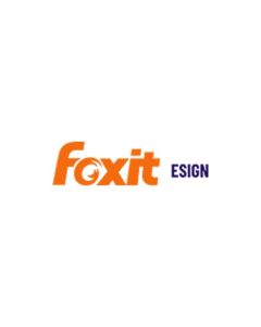 Foxit eSign 10 - 35 Users for Cloud (Multi Language) Subscription