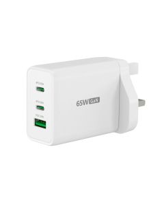 J5Create 65W GaN USB-C 3-Port Charger - UK