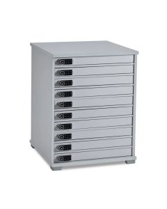 LapCabby Lyte Multi Door 10 - 10 laptops, tablets or chromebooks up to 15.6