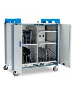 LapCabby 15V - 15 devices up to 17" Shelves for a projector and printer