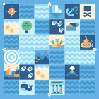 Cubetto Blue Ocean Map