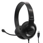 AVID AE-55 Black and Silver Headset USB-A