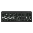 Logickeyboard XLPrint ASTRA2 PC White on Black UK Keyboard