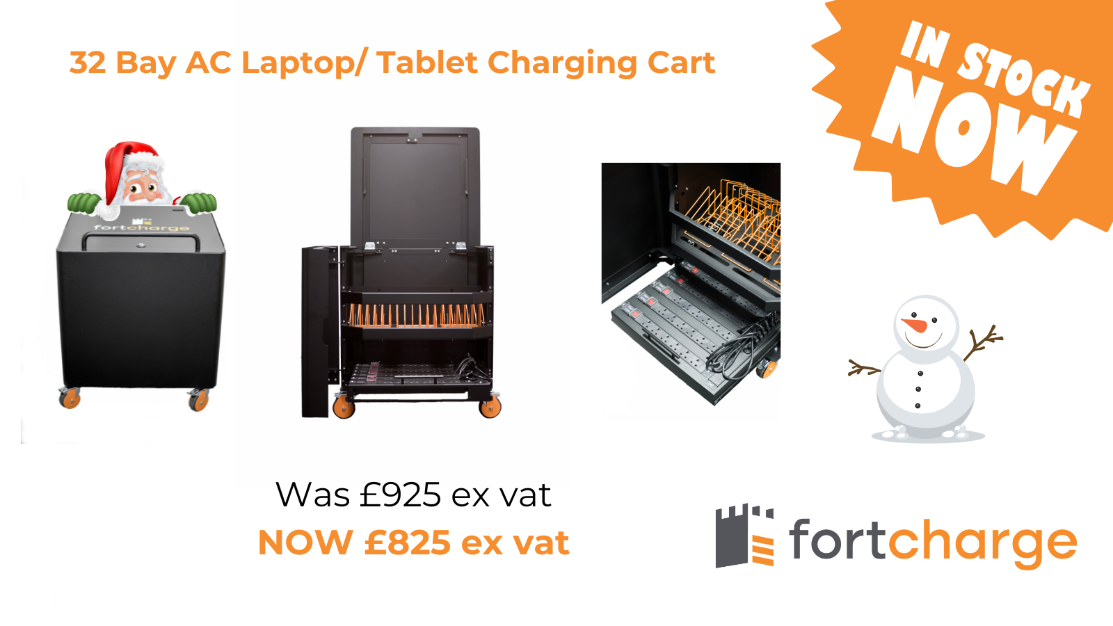 Fortcharge Charging Cabinet for Schools