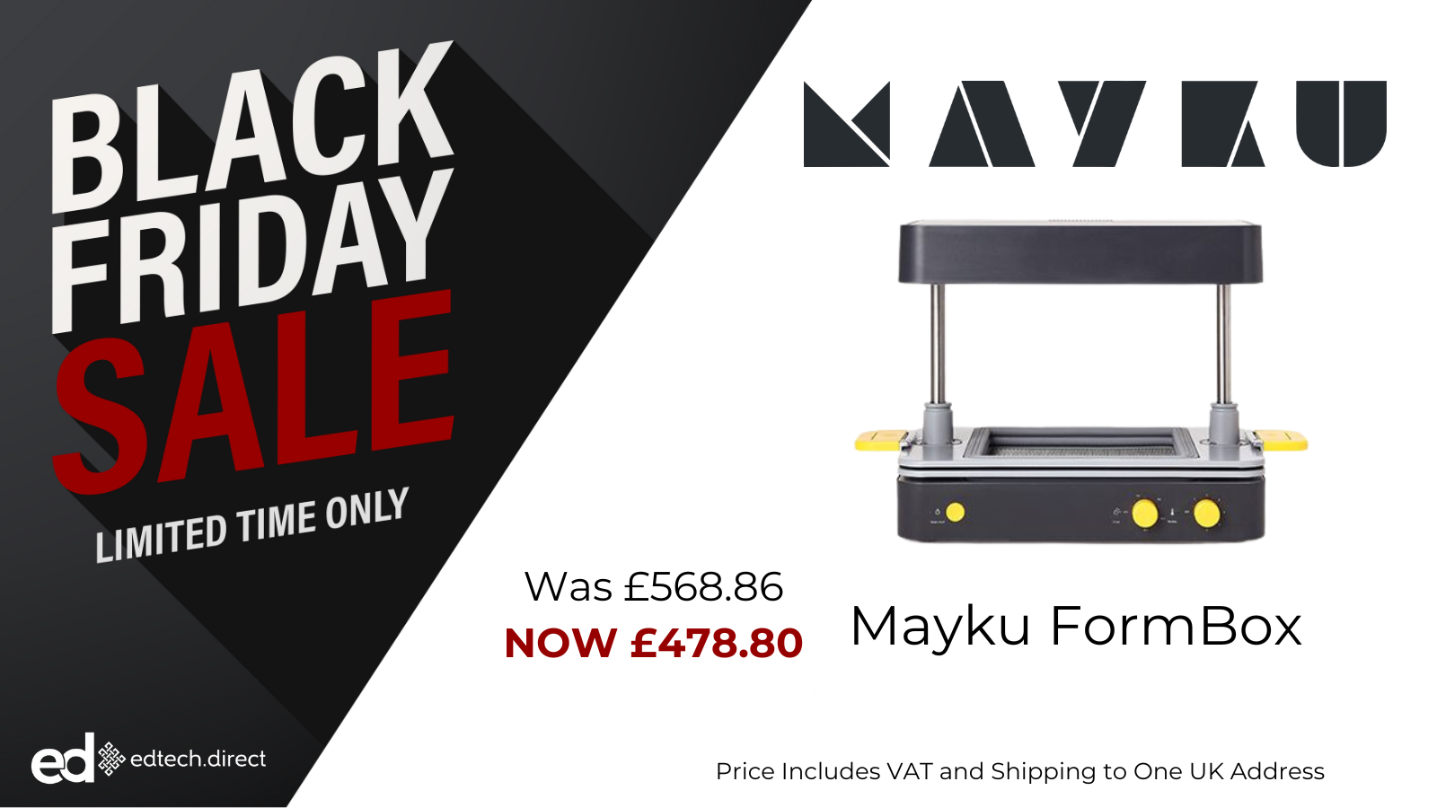 Mayku FormBox Black Friday Offer