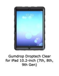 Gumdrop Droptech Clear for iPad 10.2-inch (7th, 8th, 9th Gen)