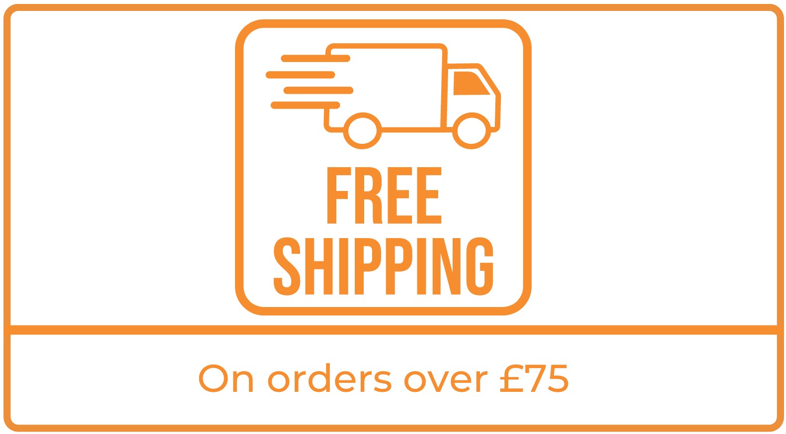 Free Delivery on all orders above £75